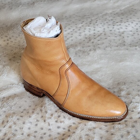 VINTAGE FRYE DRESS BOOTS - Picture 4 of 10